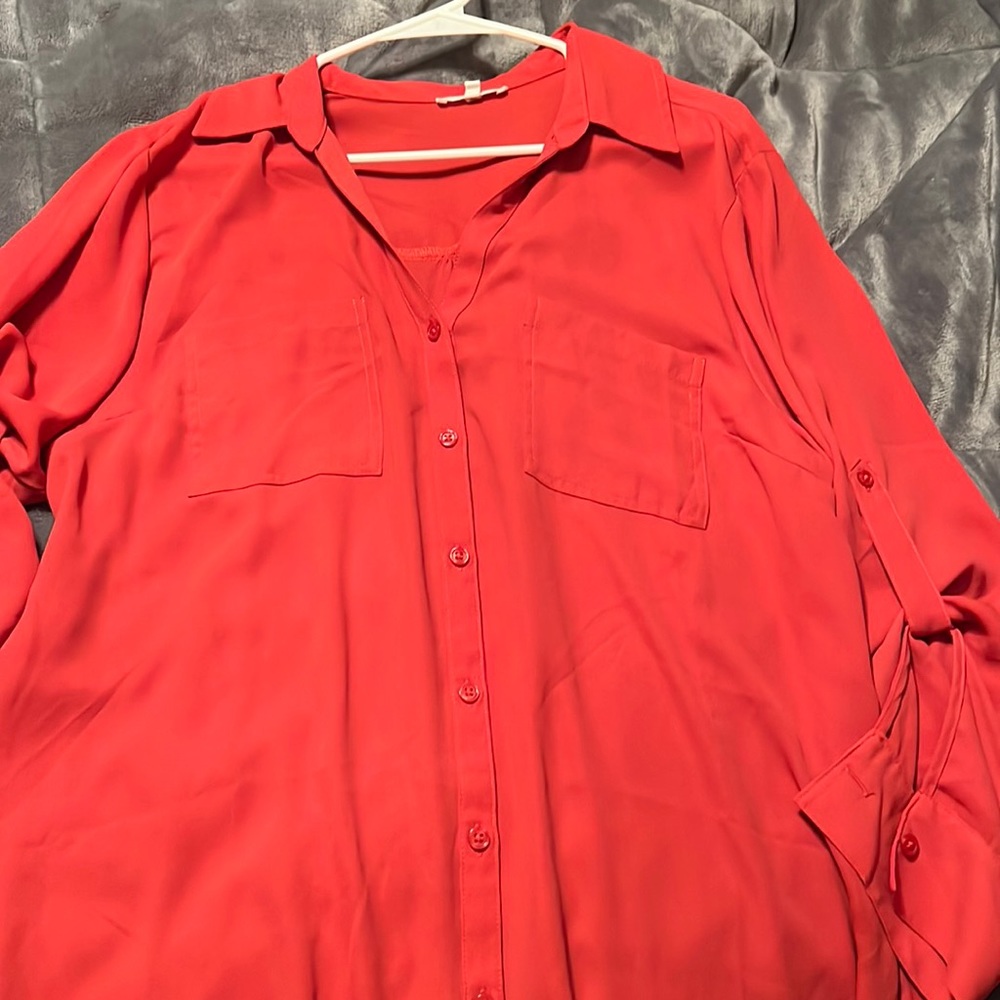 Button up blouse Maurice’s
